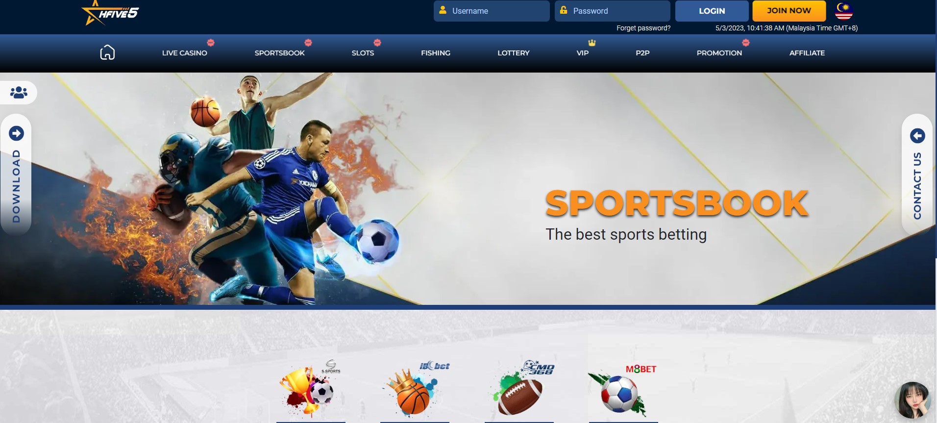 hfive5 sportsbook